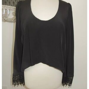 Stone cold fox silk Bali top